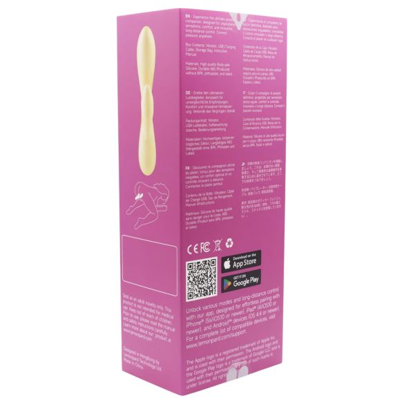 LP Jessica - Intelligenter Vibrator mit Klitorisarm (Gelb)