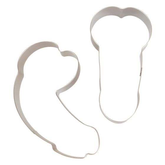 Keksausstecher-Set - Penisform (2 Stück)