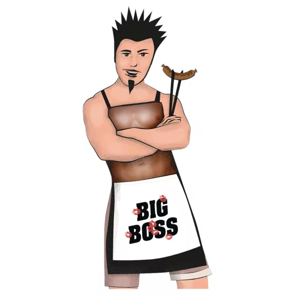 CHEFCOCK - BIG BOSS lustiger Schürze