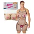 Erotische Geschenk-Küchenschürze (mit Plüschbrüsten)