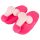 Plüsch-Hausschuhe Rosa - in Penisform