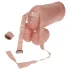 Cock Fighting - aufblasbarer Strap-On-Penis (natur)