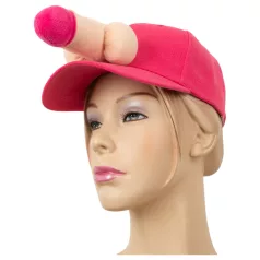 Baseballkappe mit Penis (Pink)