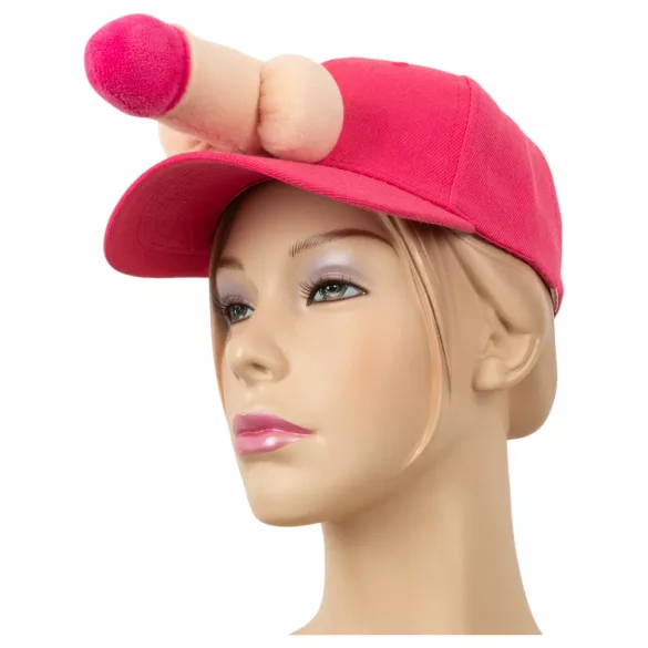 Baseballkappe mit Penis (Pink)