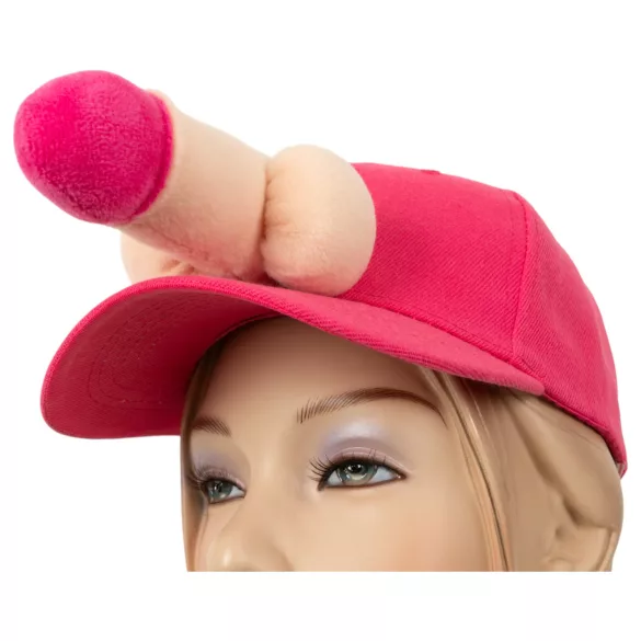 Baseballkappe mit Penis (Pink)