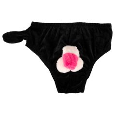 Schwarzer Penispumpen-Slip