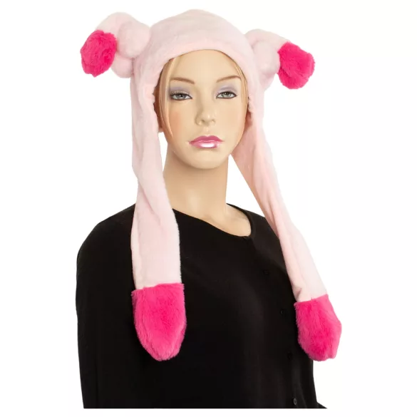 Wackelschaukel Mütze (rosa)