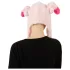 Wackelschaukel Mütze (rosa)