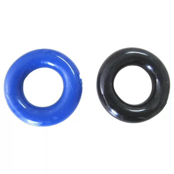 Pulselock Cirkl - TPE-Penisring-Set, 3 Stück (schwarz)