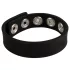 Pulselock Forge - verstellbarer Penissring aus Silikon mit Druckknopf (schwarz) - 228 mm