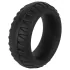 Pulselock Forge - Silikon-Penisring mit Reifenprofil (schwarz) - 35 mm