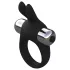Pulselock Vantr - vibrierender Penisring mit Häschen (schwarz) - 30 mm