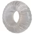 Pulselock Cocktura - gerippter TPE-Penisring (transparent) - 19 mm