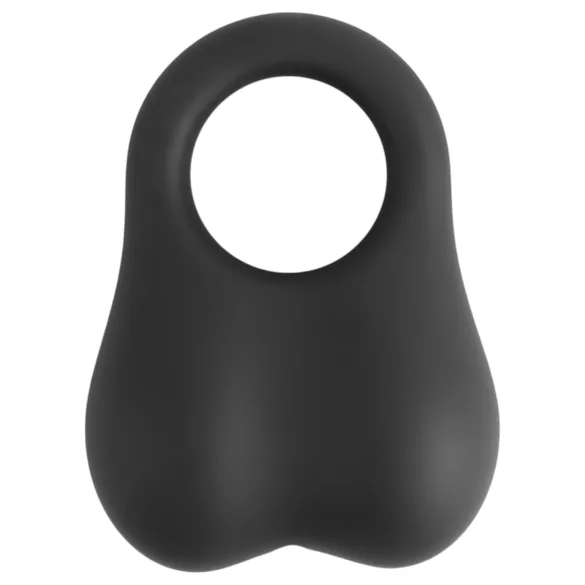 Pulselock Taur - Silikon-Hodenring mit beschwerten Kugeln (schwarz)