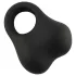 Pulselock Taur - Silikon-Hodenring mit beschwerten Kugeln (schwarz)