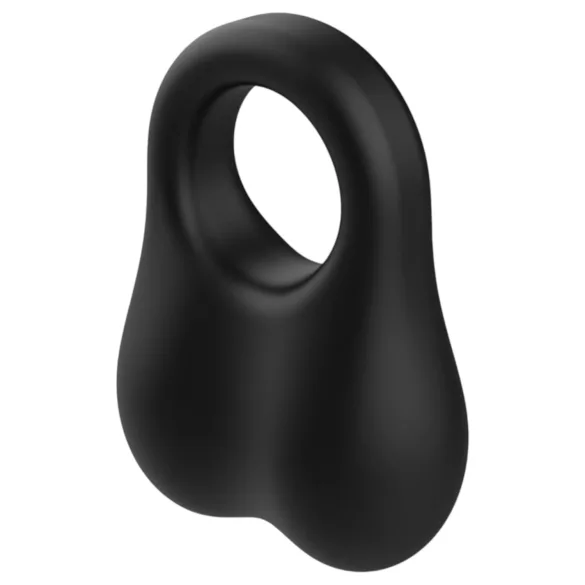 Pulselock Taur - Silikon-Hodenring mit beschwerten Kugeln (schwarz)