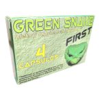   Grüne Schlange First - Nahrungsergänzungskapsel für Männer (4 Stück)
