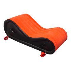   Magic Pillow - Aufblasbares Sexbett - mit Handschellen - groß (rot)