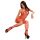 Rene Rofe - Netz-Catsuit (S-L) - Rot