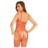 Rene Rofe - Netz-Catsuit (S-L) - Rot