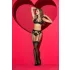 Mapalé - Dessous-Set mit Strumpfhalter (schwarz) - M/L