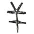 ZADO - Herren Leder Body Harness - Schwarz (S-L)