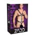 ZADO - Herren Leder Body Harness - Schwarz (S-L)