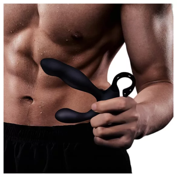 Funny Me Finger Wiggle - Funkfernsteuer-Prostatavibrator (schwarz)