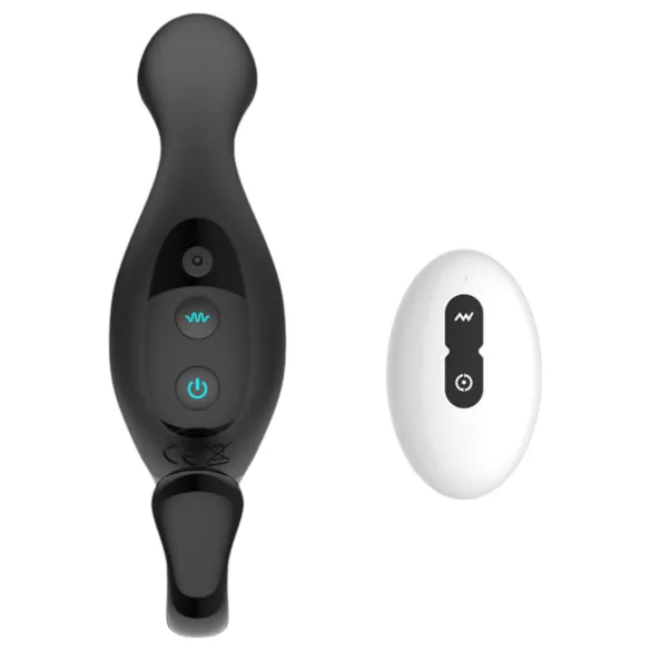 Funny Me Finger Wiggle - Funkfernsteuer-Prostatavibrator (schwarz)