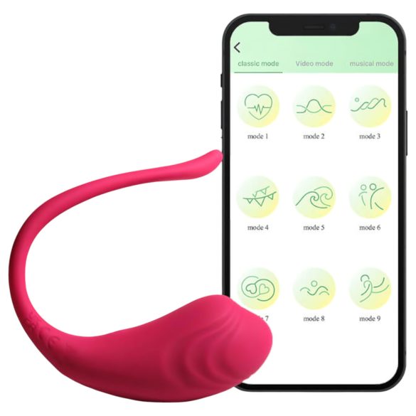 Funny Me - Intelligentes, wiederaufladbares Vibrations-Ei (Pink)