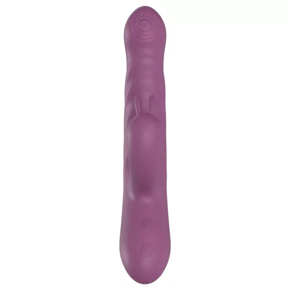 Funny Me Rabbit Bunny - Akku, stoßender Klitorisarm-Vibrator (lila)