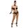 ZADO - Leder Bondageset mit Fesseln (schwarz)