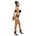 ZADO - Leder Bondageset mit Fesseln (schwarz)