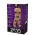 ZADO - Leder Bondageset mit Fesseln (schwarz)