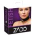 ZADO - Lederhalsband (schwarz)