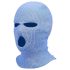 Sturmhaube - Strickmaske mit 3 Öffnungen (blau)