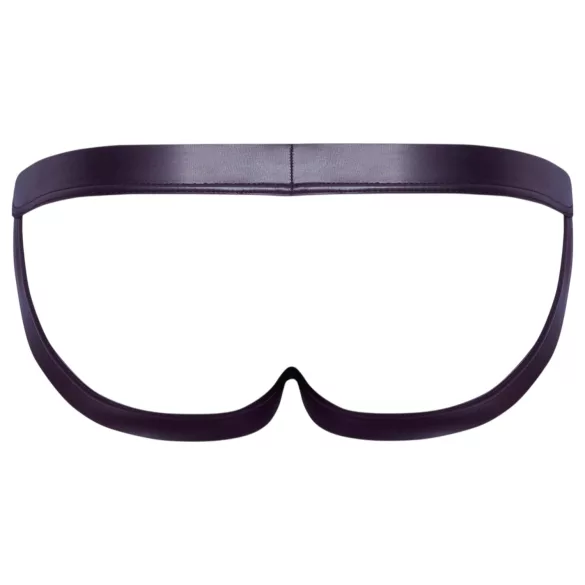 Glänzender Minimal-Slip für Herren (schwarz)