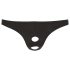 Showmaster Herren-String (schwarz)