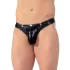Svenjoyment - Abknöpfbarer String für Männer (schwarz) - M
