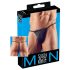 Herren-Minitanga (Schwarz) - XL
