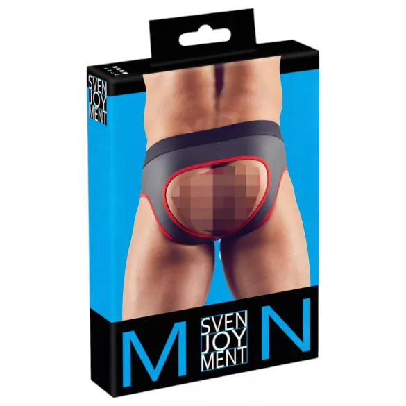 Svenjoyment - Offene Jock-Unterhose (schwarz) - L