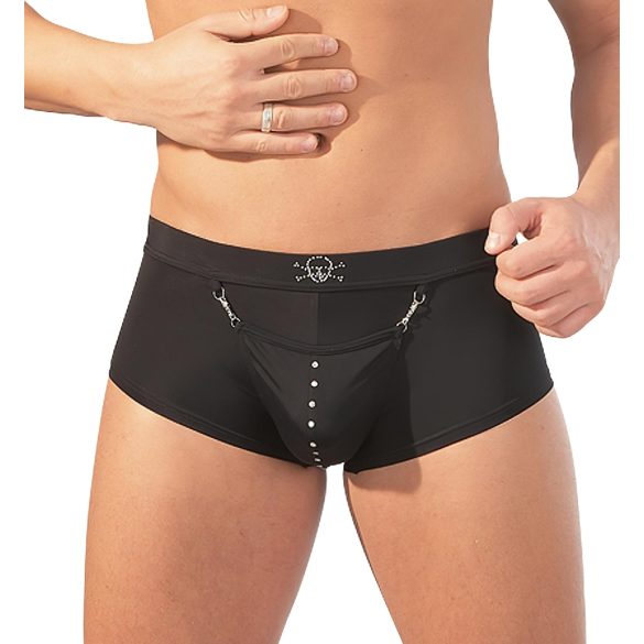 Piraten-Boxershorts (schwarz) - XL