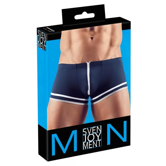 Svenjoyment - Matrosen-Boxershorts (blau) - XL