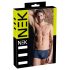 NEK - Schwarze Schnürung Netz-Boxershorts (Blau) - M