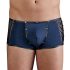 NEK - Schwarze Schnürung Netz-Boxershorts (Blau) - M