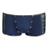 NEK - Schwarze Schnürung Netz-Boxershorts (Blau) - M