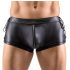 Svenjoyment - Matt-Boxershorts mit seitlicher Schnürung (Schwarz) - L