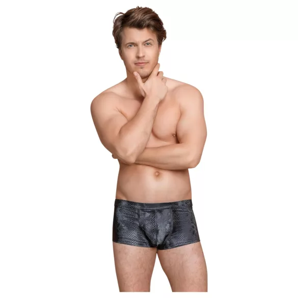 NEK - Schlangenleder-Muster Boxershorts (schwarz)