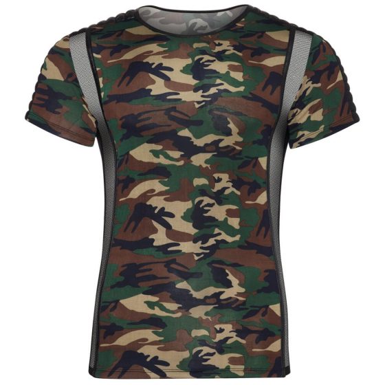 / NEK - Camouflage Herren T-Shirt (grün-braun) - 2XL