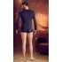 NEK - Langarmshirt mit Kreuzträger für Herren (schwarz) - L
